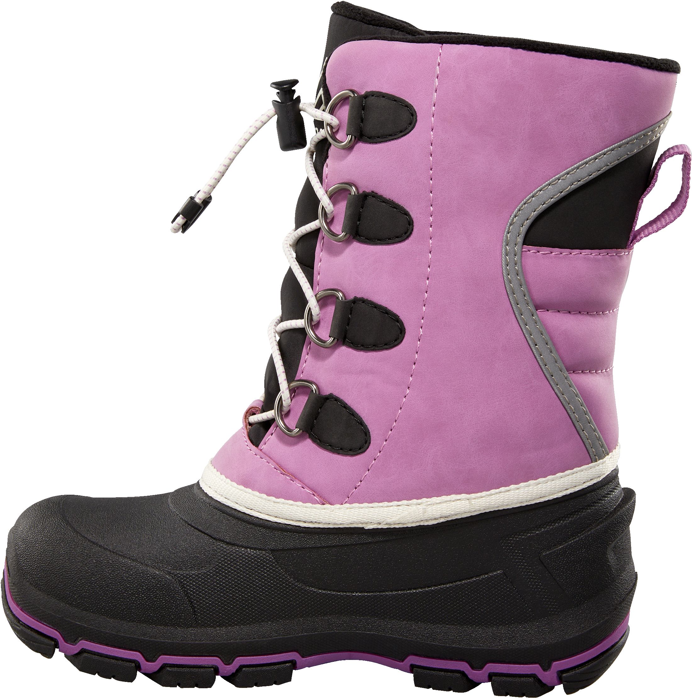 Ripzone Kids' Pre-School Whiteout Waterproof Insulated Fleece-Lined Winter Boots