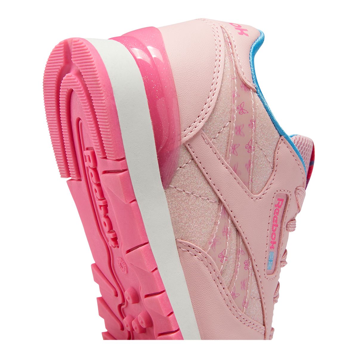 Reebok Girls' Pre-School Classic Leather STE Shoes