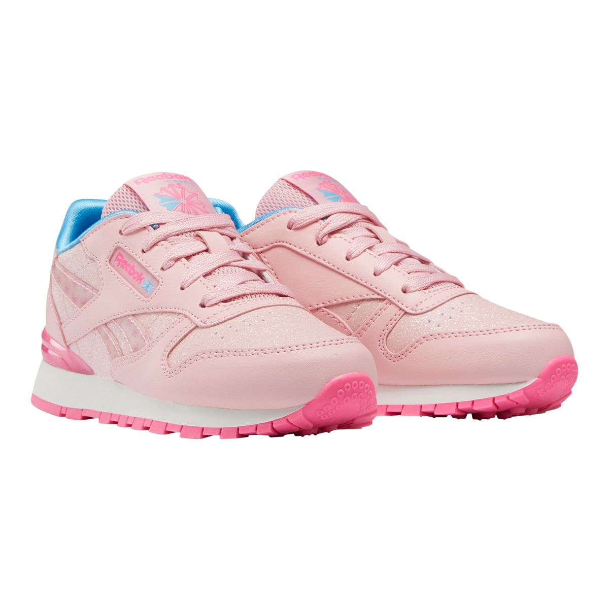 Reebok Girls' Pre-School Classic Leather STE Shoes