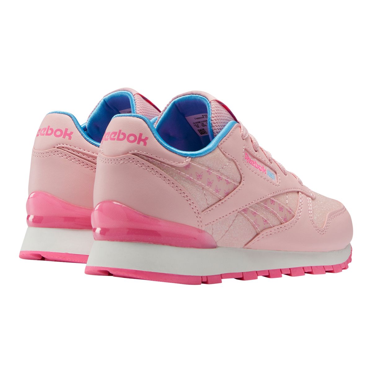Reebok Girls' Pre-School Classic Leather STE Shoes