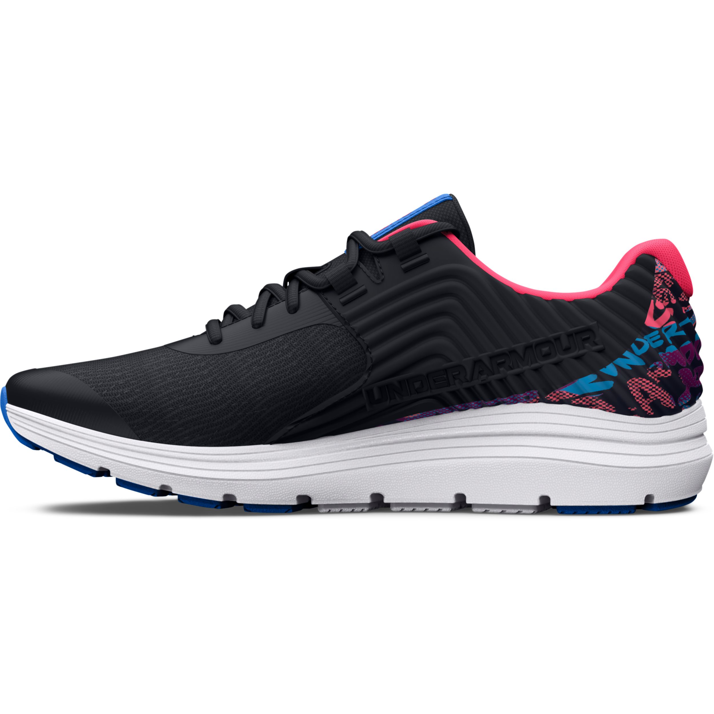 Under Armour Kids' Pre-School Outhustle Print Running Shoes