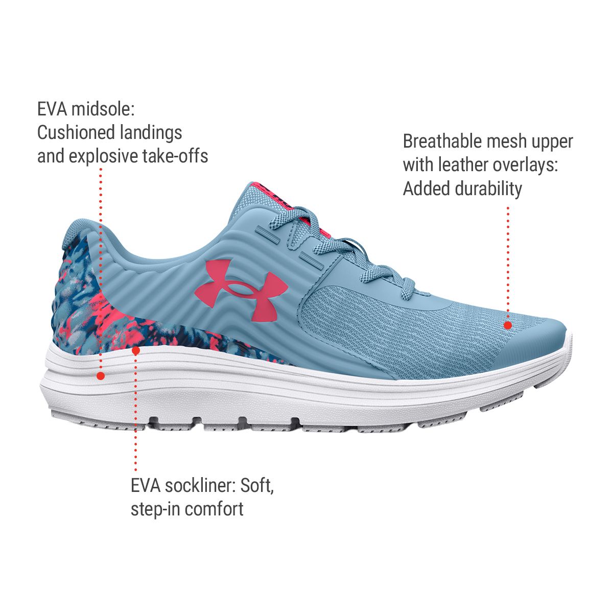Under Armour Kids' Pre-School OutHustle Running Shoes