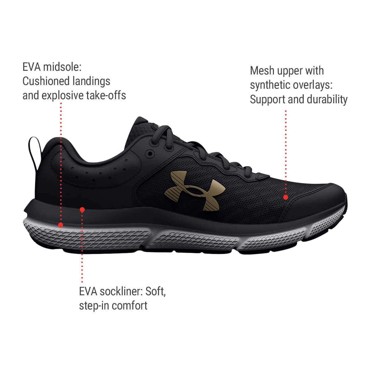 Under Armour Kids' Grade School Assert 10 Running Shoes