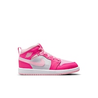 Nike Kids Pre-School Air Jordan 1 Mid Shoes, Sneakers Side_Right