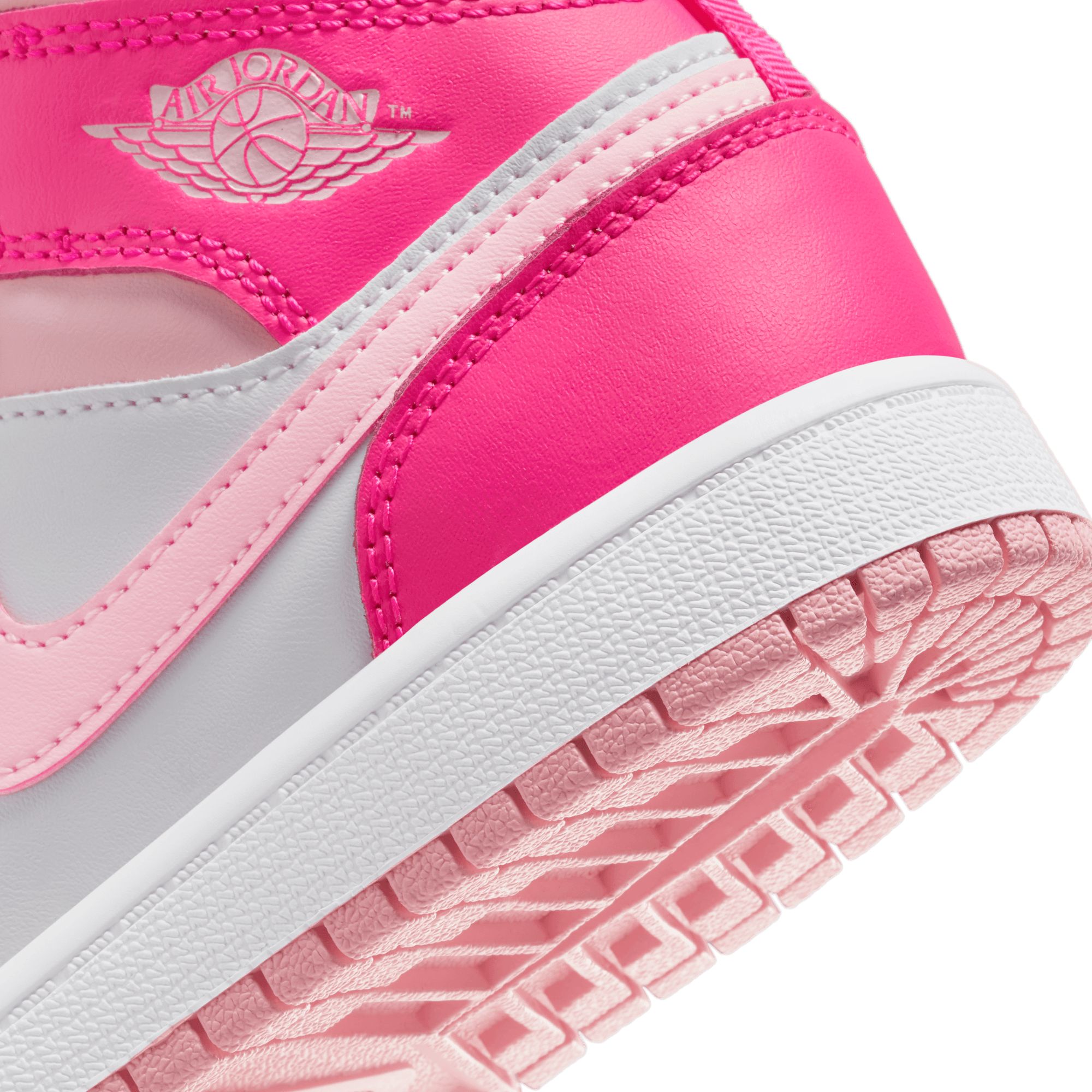 Nike Kids Pre-School Air Jordan 1 Mid Shoes, Sneakers