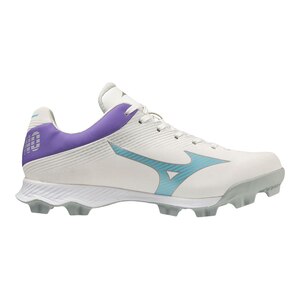Mizuno Kids' Wave Finch LightRevo Rubber Molded Softball Cleats