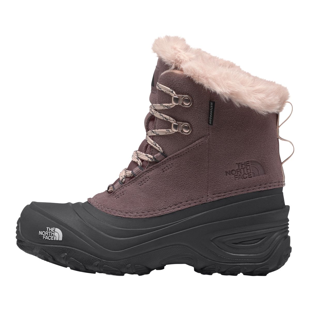 Image of The North Face Kids' Grade School Shellista III Mid Waterproof Insulated Lace-Up Winter Boots