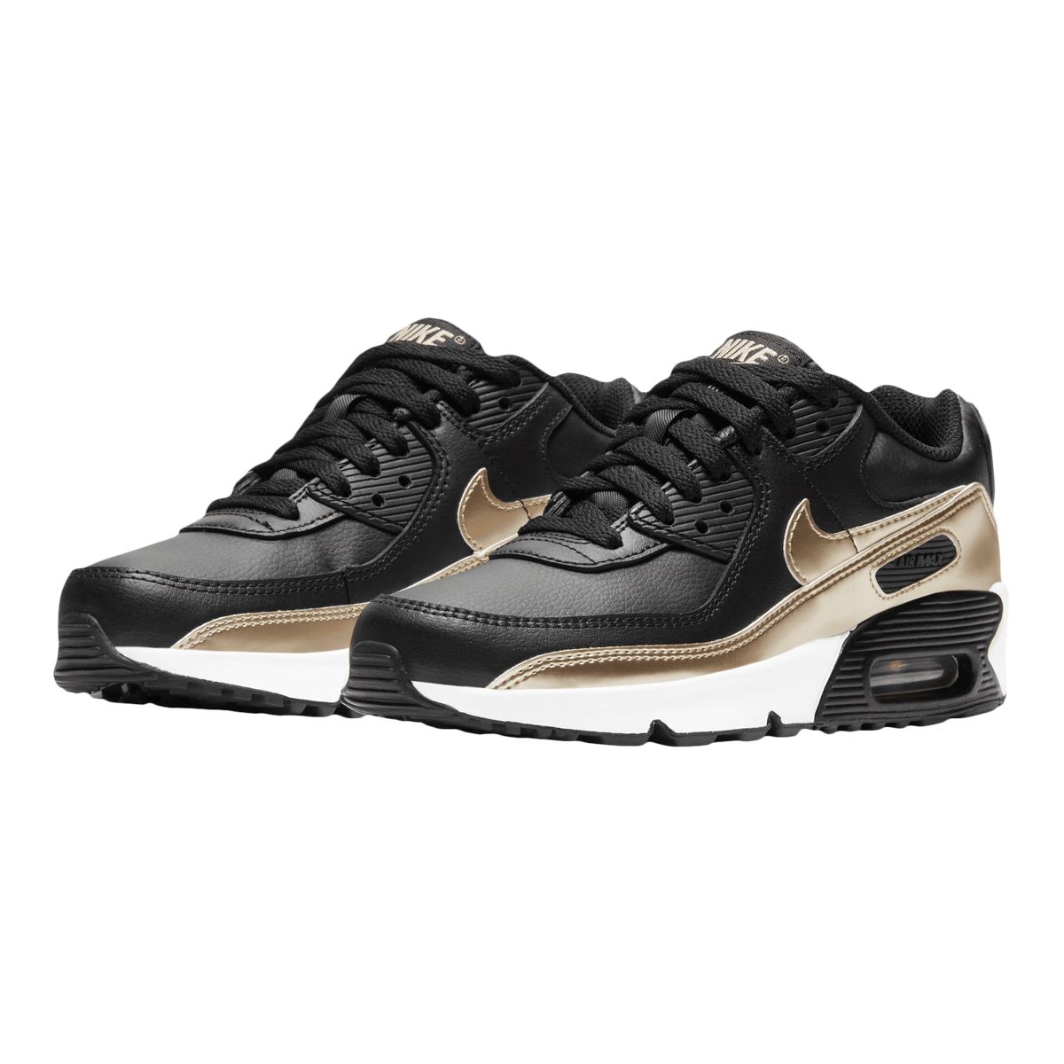Nike Girls' Grade School Air Max 90 LTR Shoes