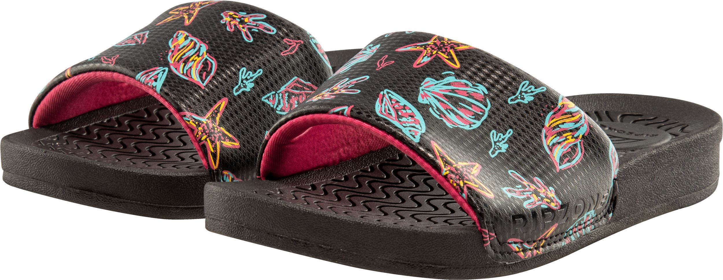 Ripzone Kids' Sunny Slide Sea Shells Sandals