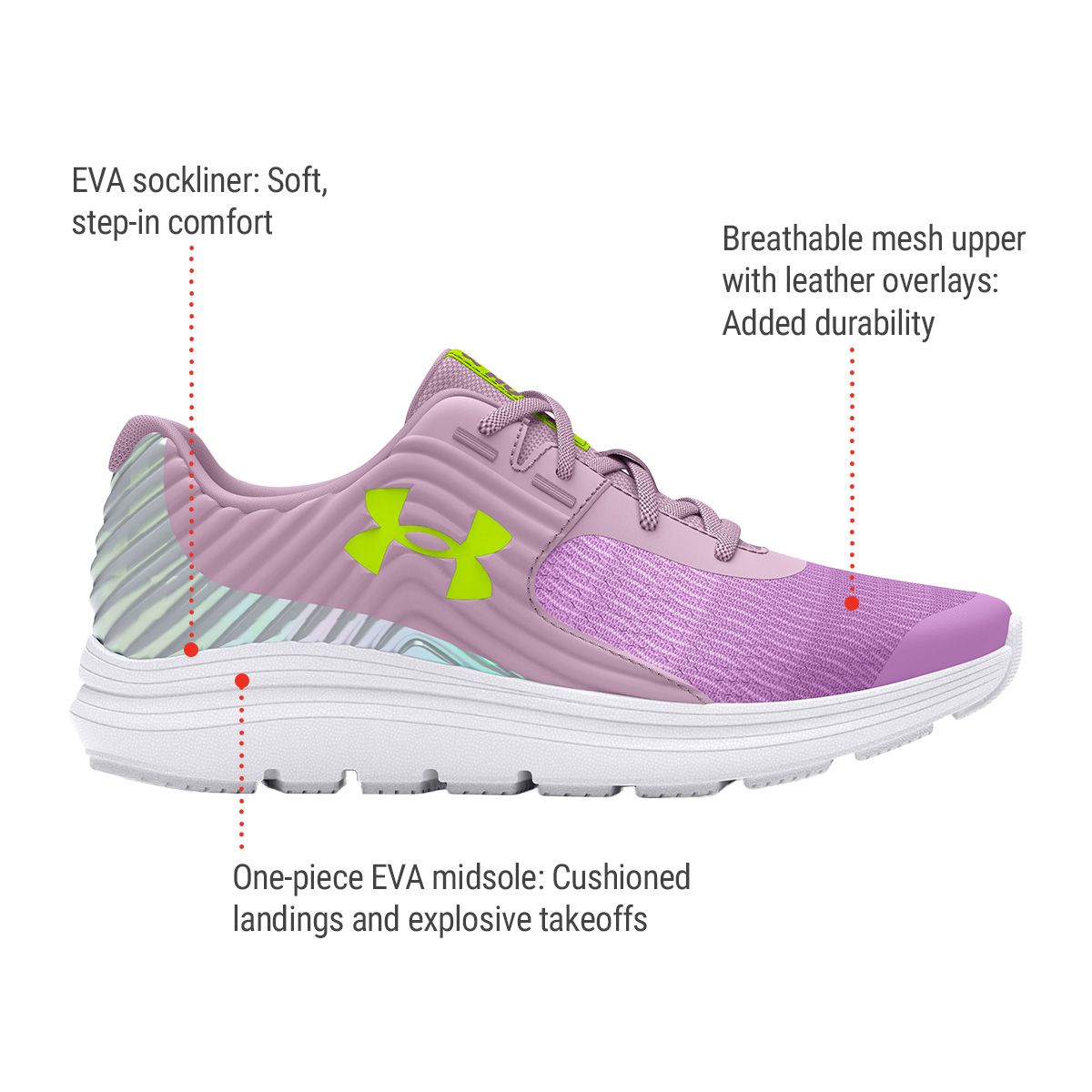 Under Armour Kids' Pre-School Outhustle Running Shoes