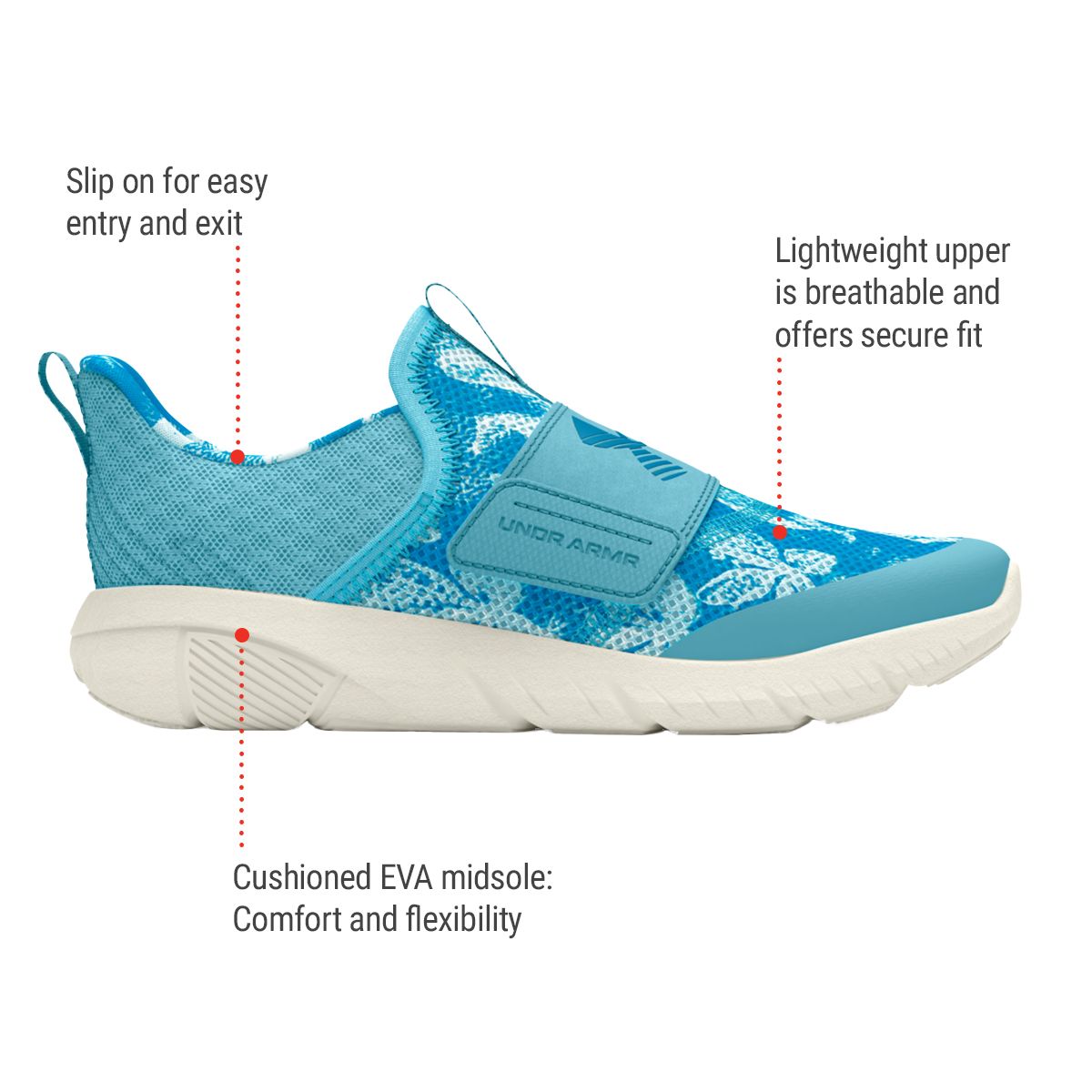 Under Armour Kids' Pre-School Flash Running Shoes