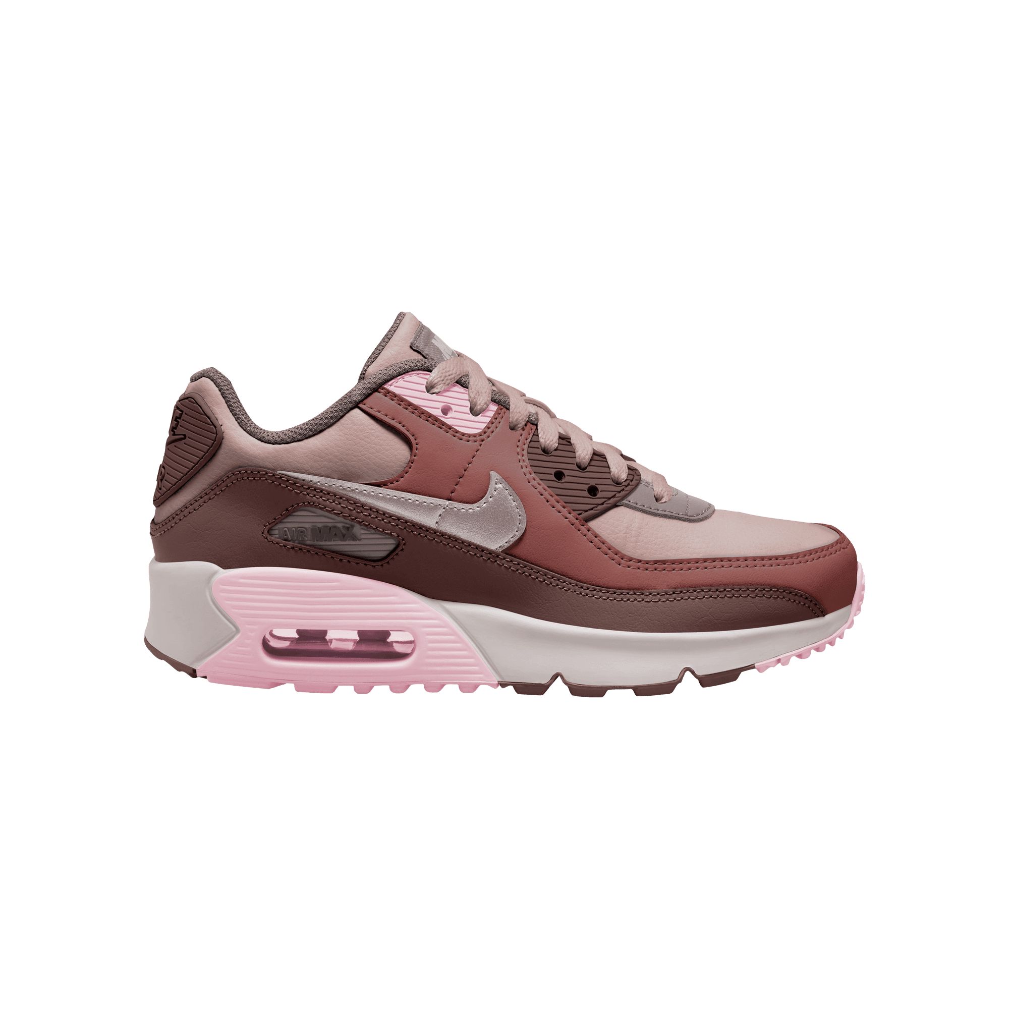 Nike Girls Grade School Air Max 90 Smokey Shoes