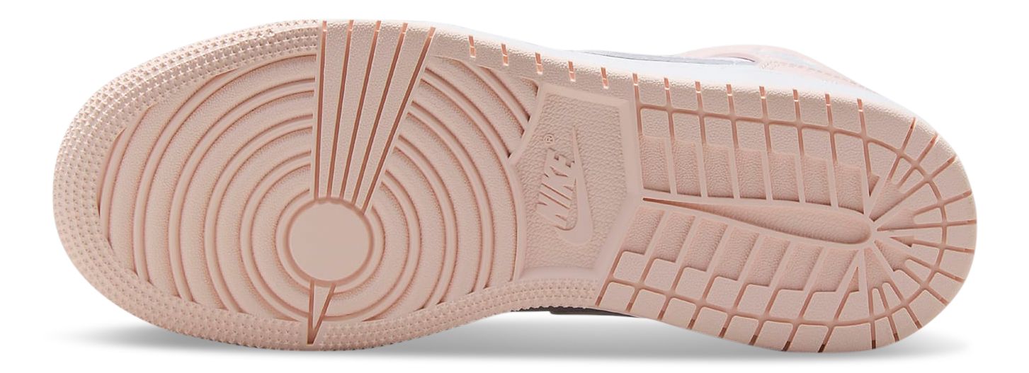 Nike Girls' Grade School Air Jordan 1 Mid Running Shoes