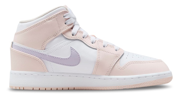 Nike Girls' Grade School Air Jordan 1 Mid Running Shoes