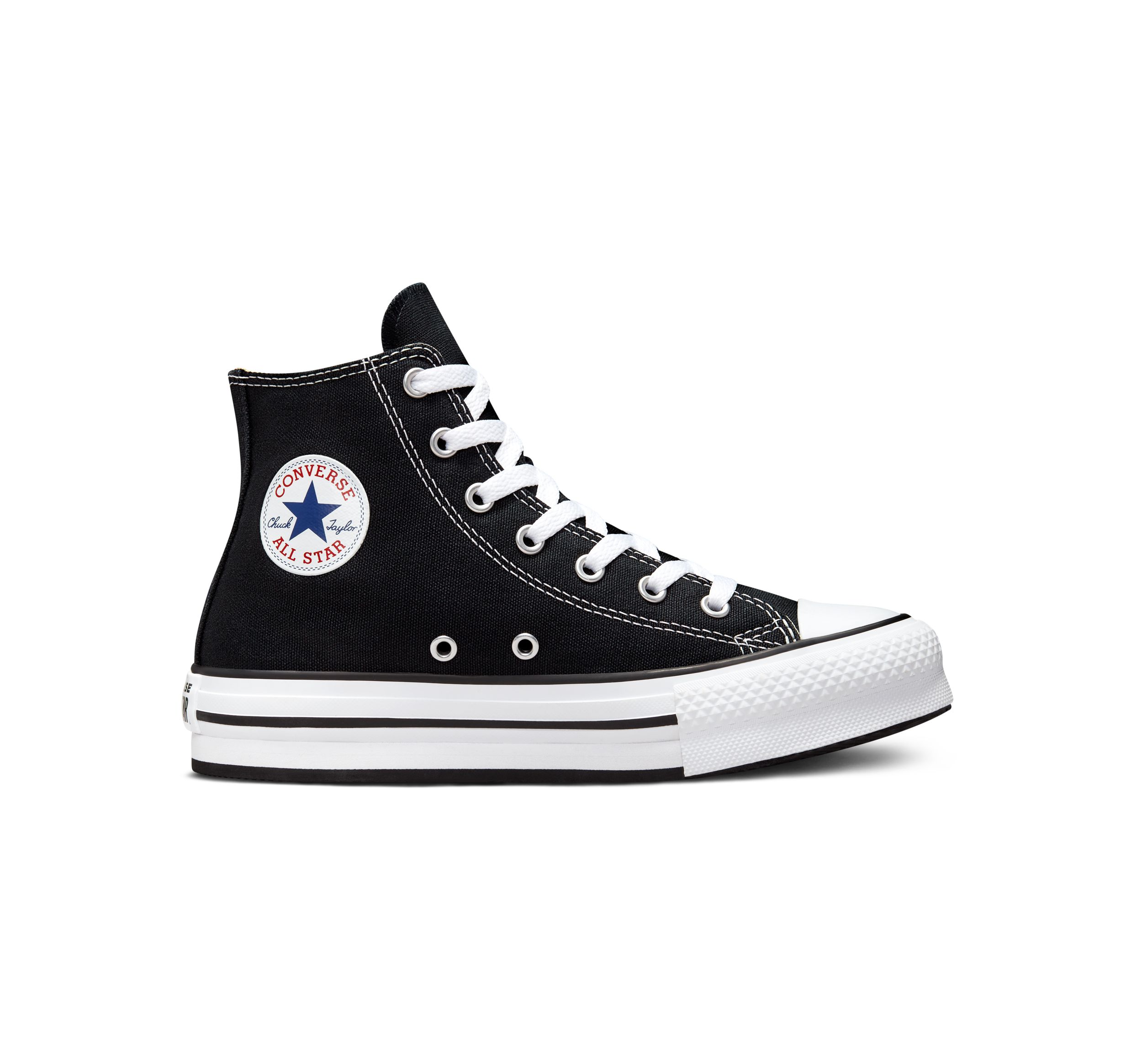 Image of Converse Kids' Grade School Chuck Taylor All Star Eva Lift Platform Shoes