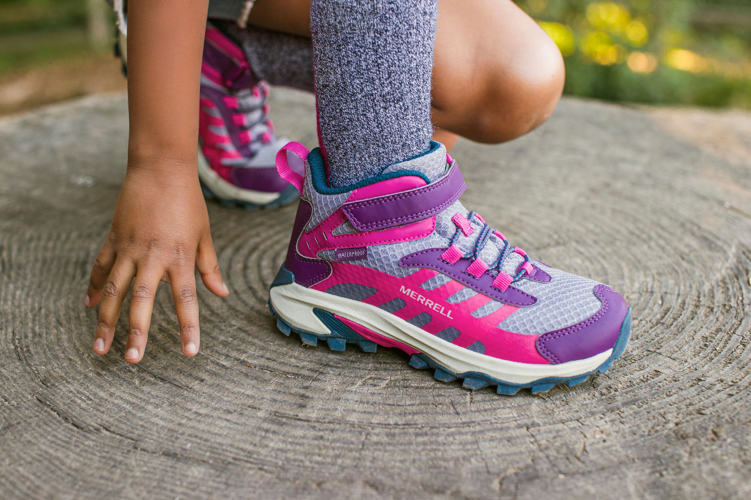 Merrell Kids' Moab Speed 2 Mid Hiking Shoes feature