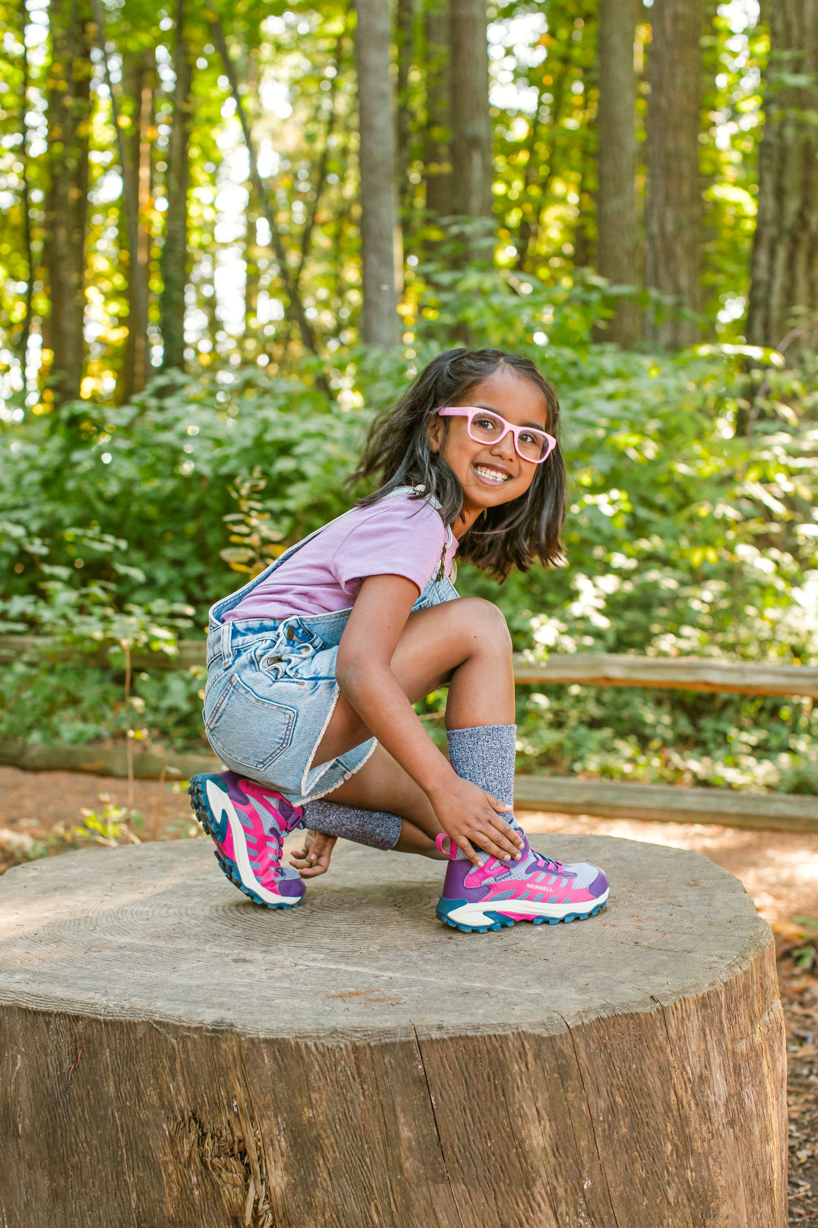 Merrell Kids' Moab Speed 2 Mid Hiking Shoes feature