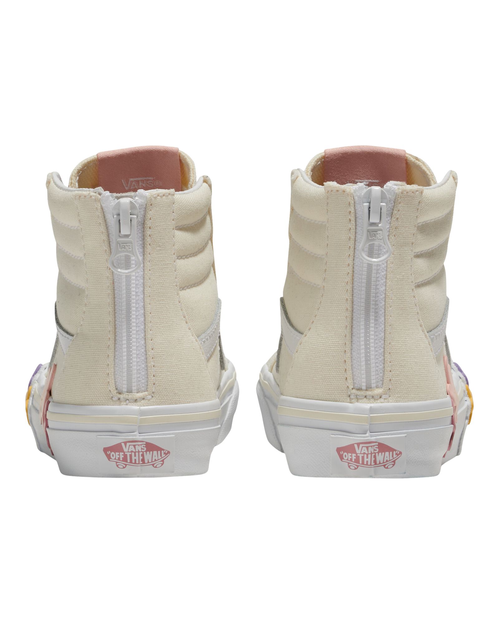 Vans Kids' SK8-Hi Heel Zipper Skate Shoes