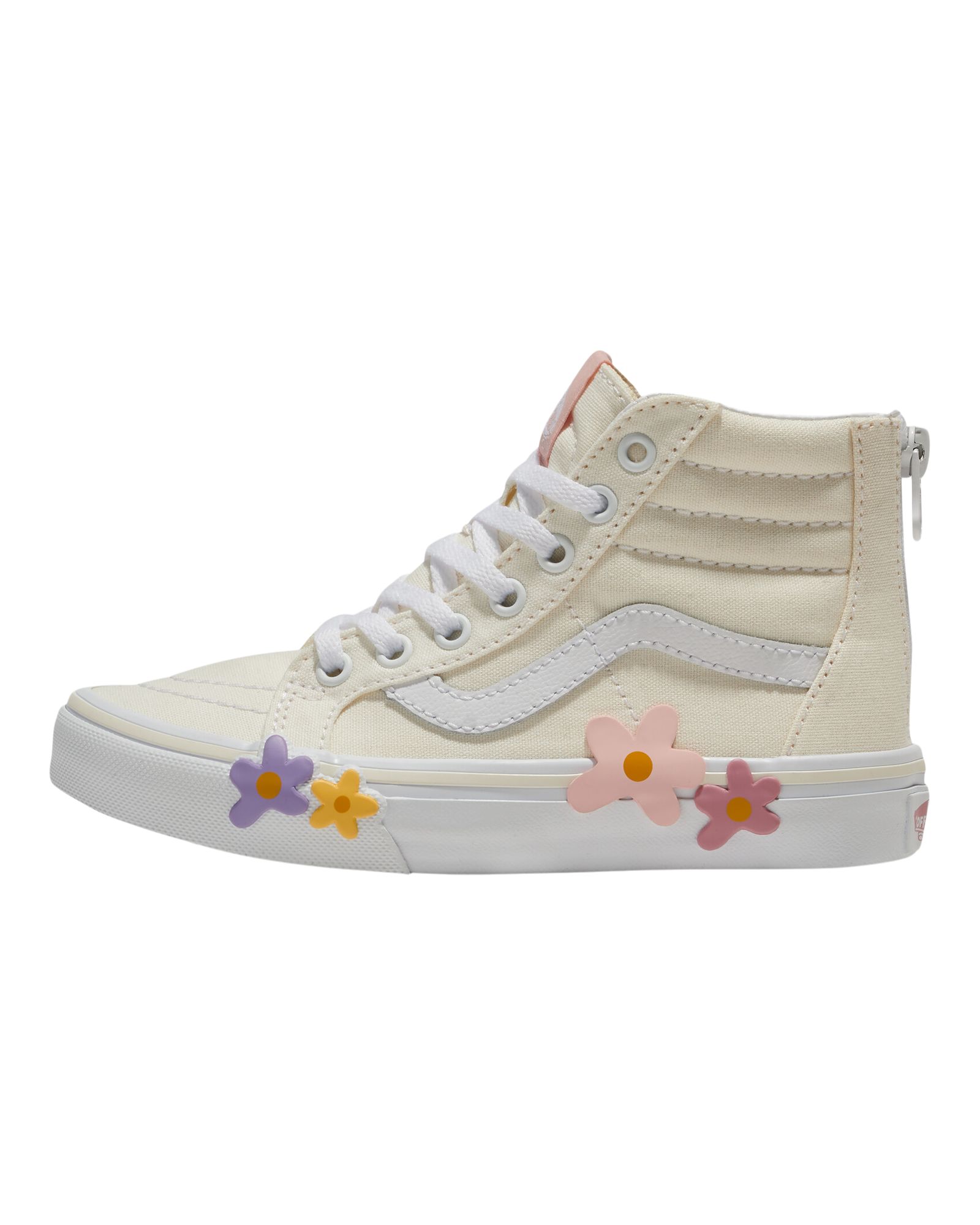 Vans Kids' SK8-Hi Heel Zipper Skate Shoes