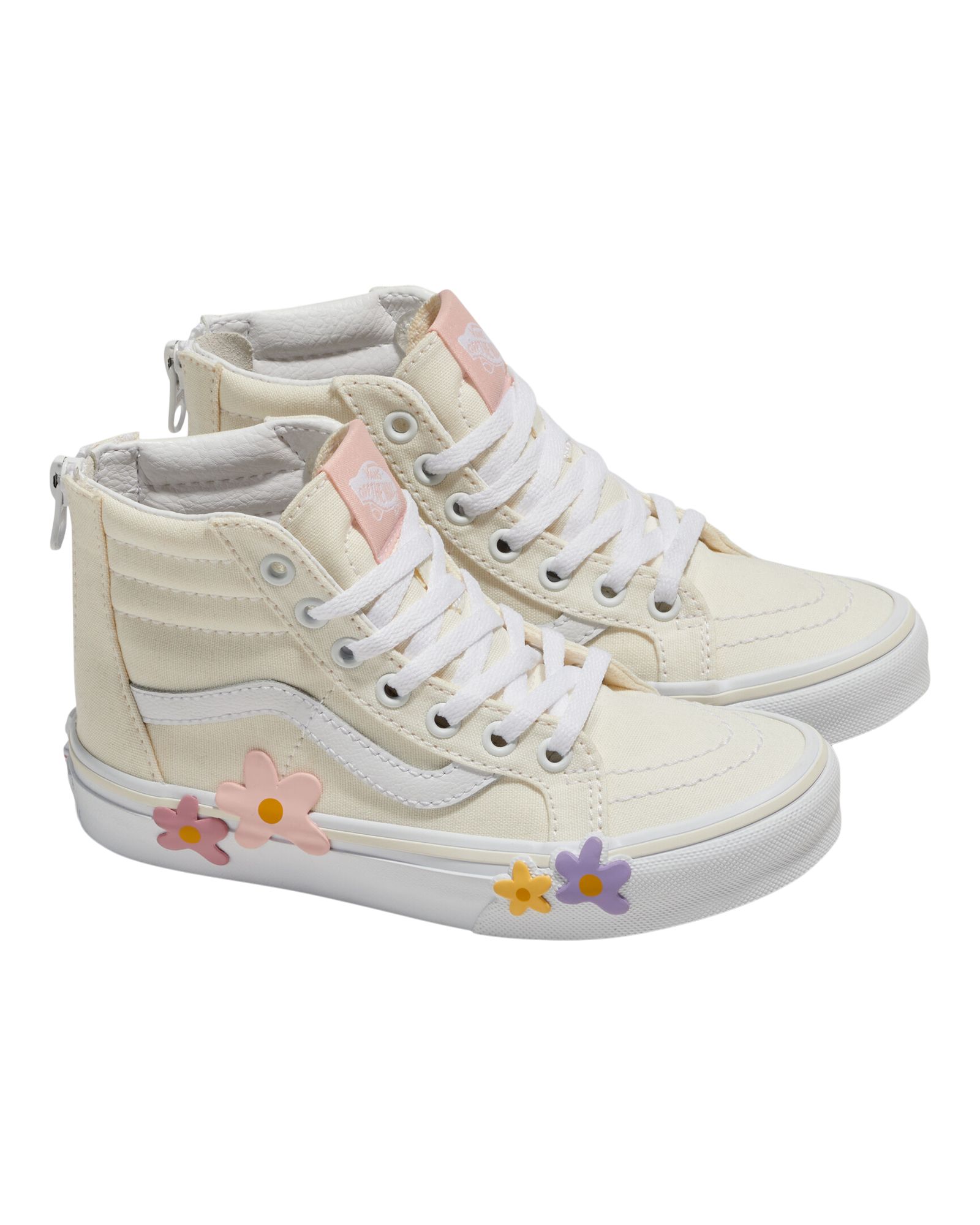 Vans Kids' SK8-Hi Heel Zipper Skate Shoes