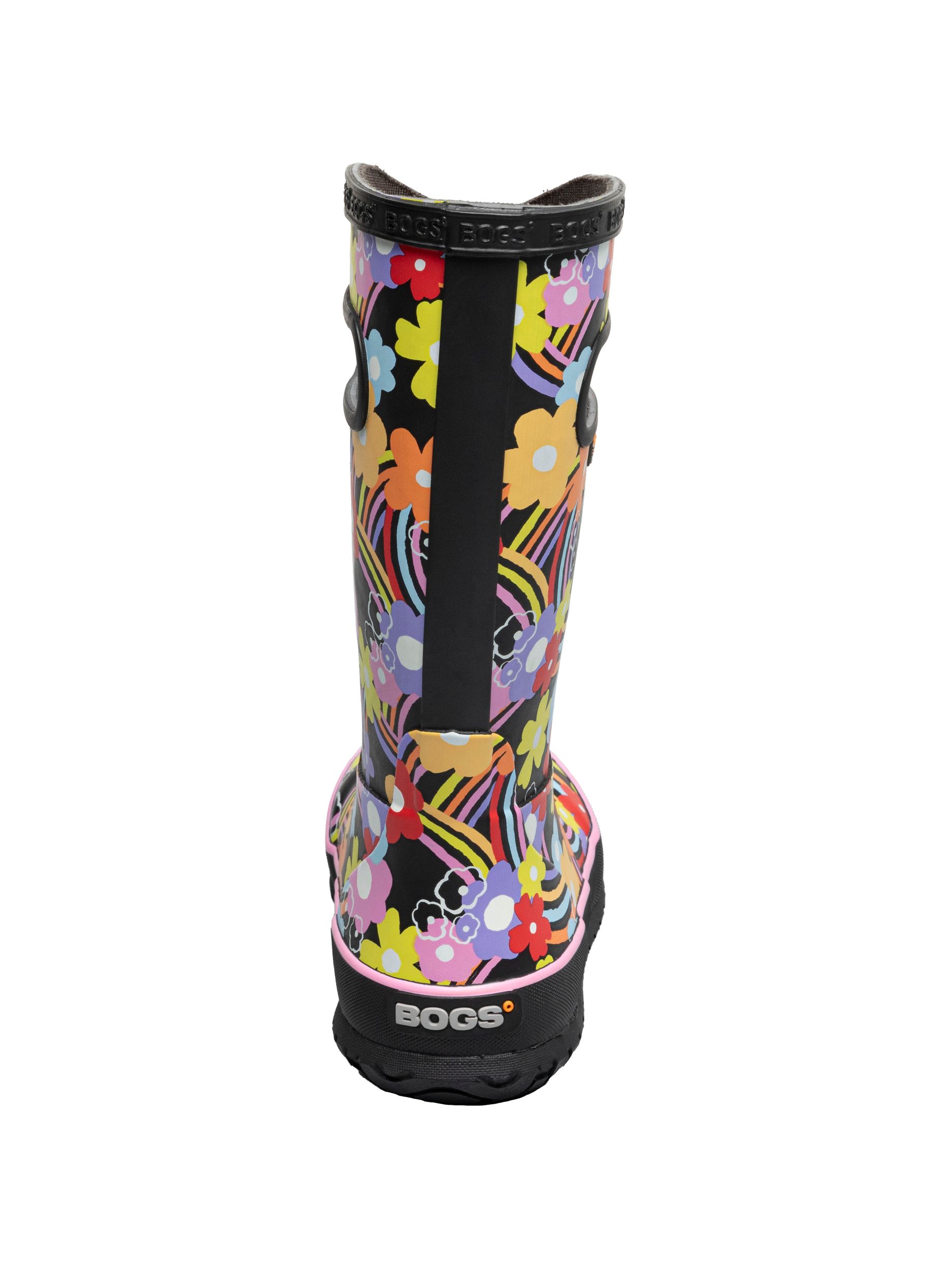 BOGS Kids' Rainbow Flower Rain boots