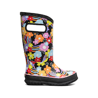 BOGS Kids' Rainbow Flower Rain boots Side_Right