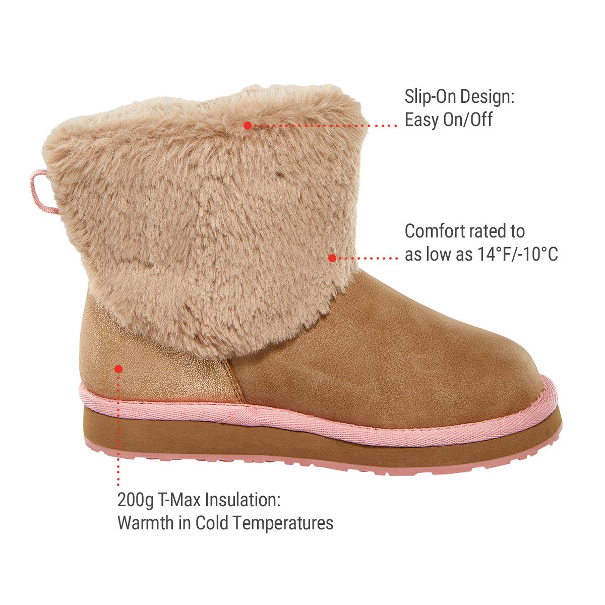Ripzone Kids' Grade/Pre-School Lumi Winter Boots
