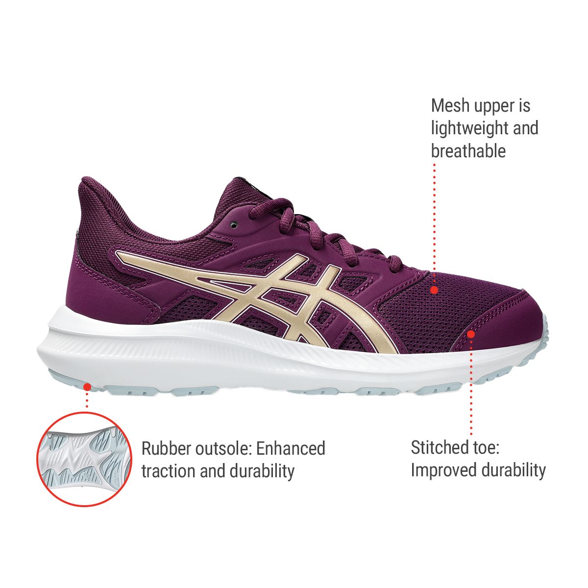 ASICS Kids' Pre-School Jolt 4 Running Shoes