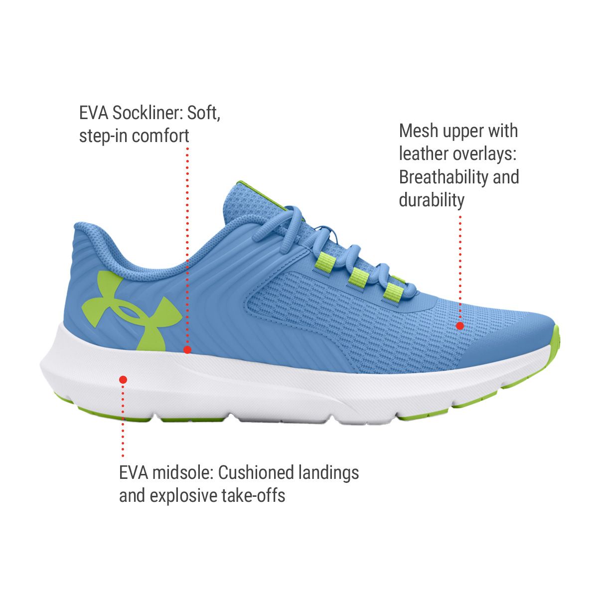 Under Armour Kids' Grade School Outhustle 2 Running Shoes