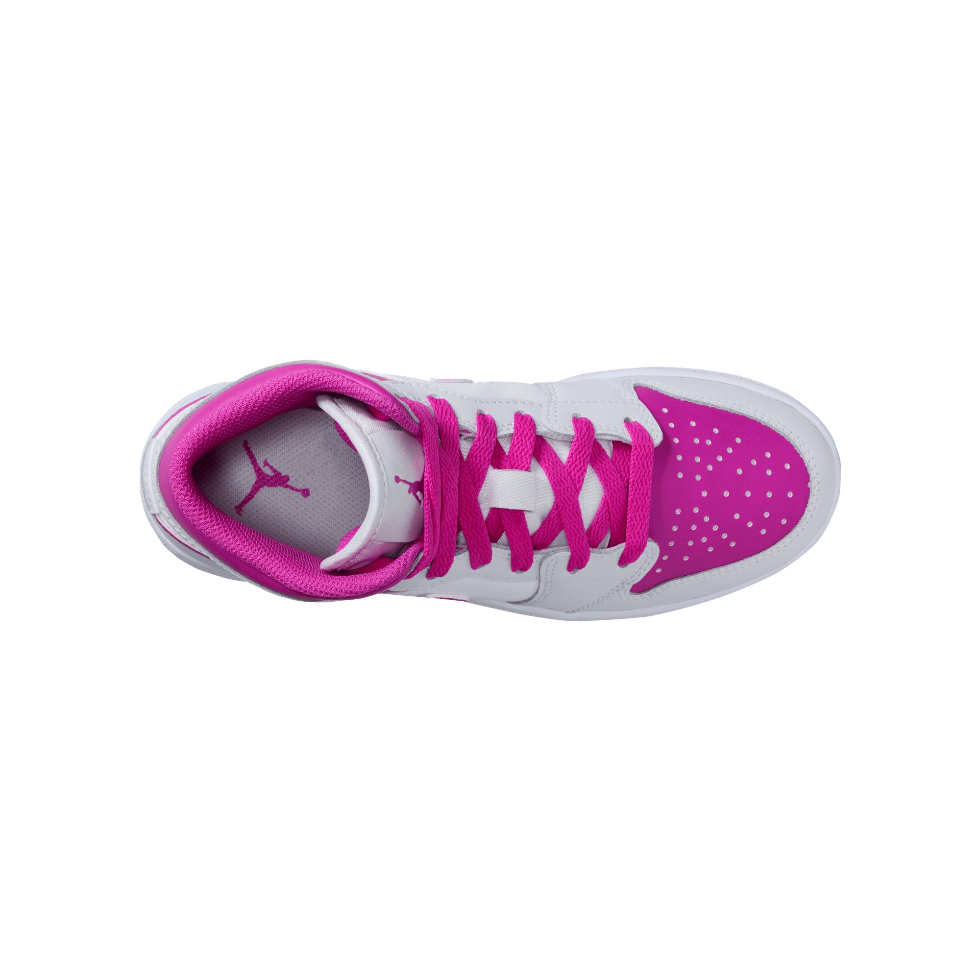 Nike Kids' Grade School Air Jordan 1 Mid Athletic Shoes, Sneakers