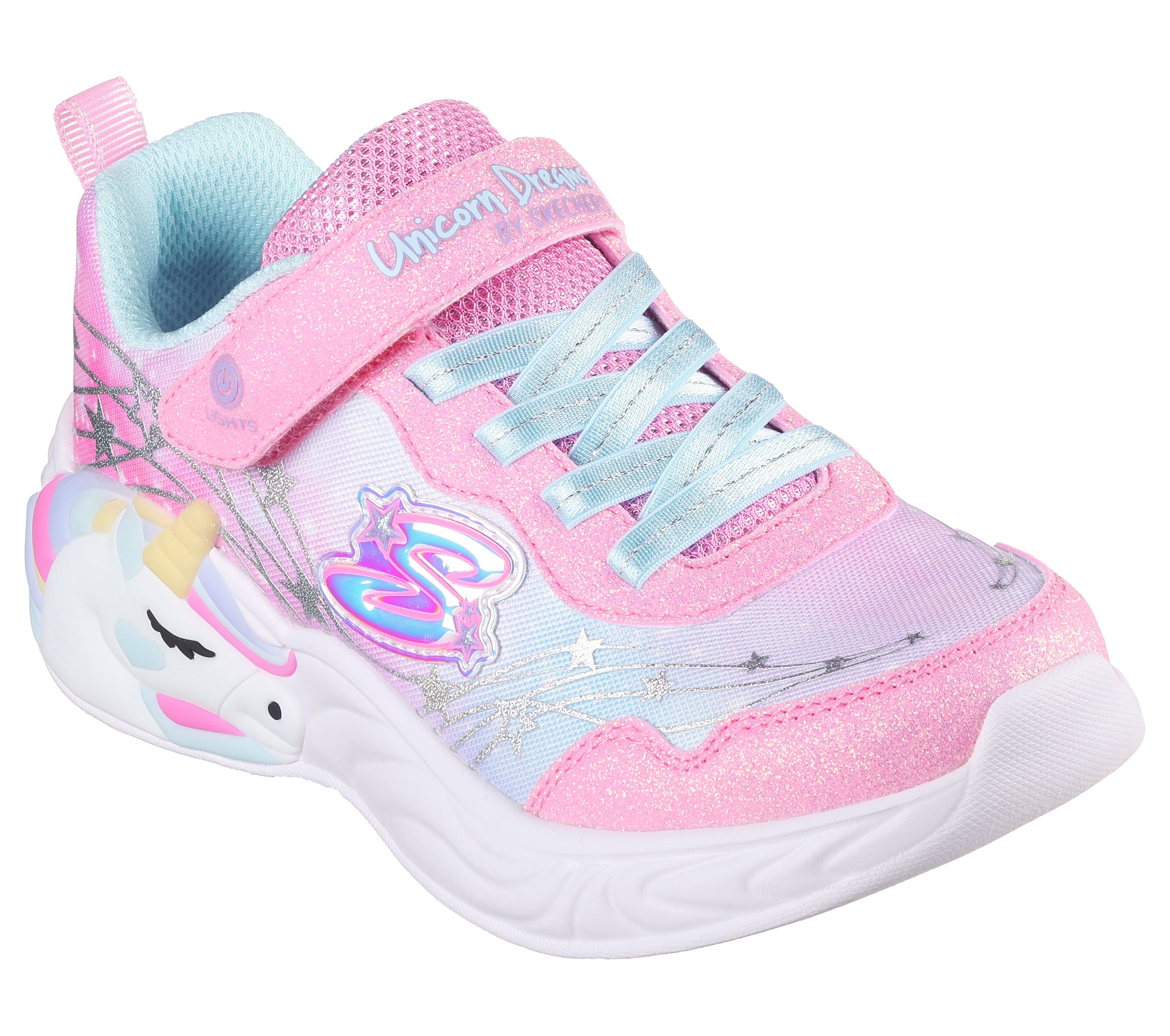 Skechers Kids' Pre-School S-Lights Unicorn Dreams Shoes