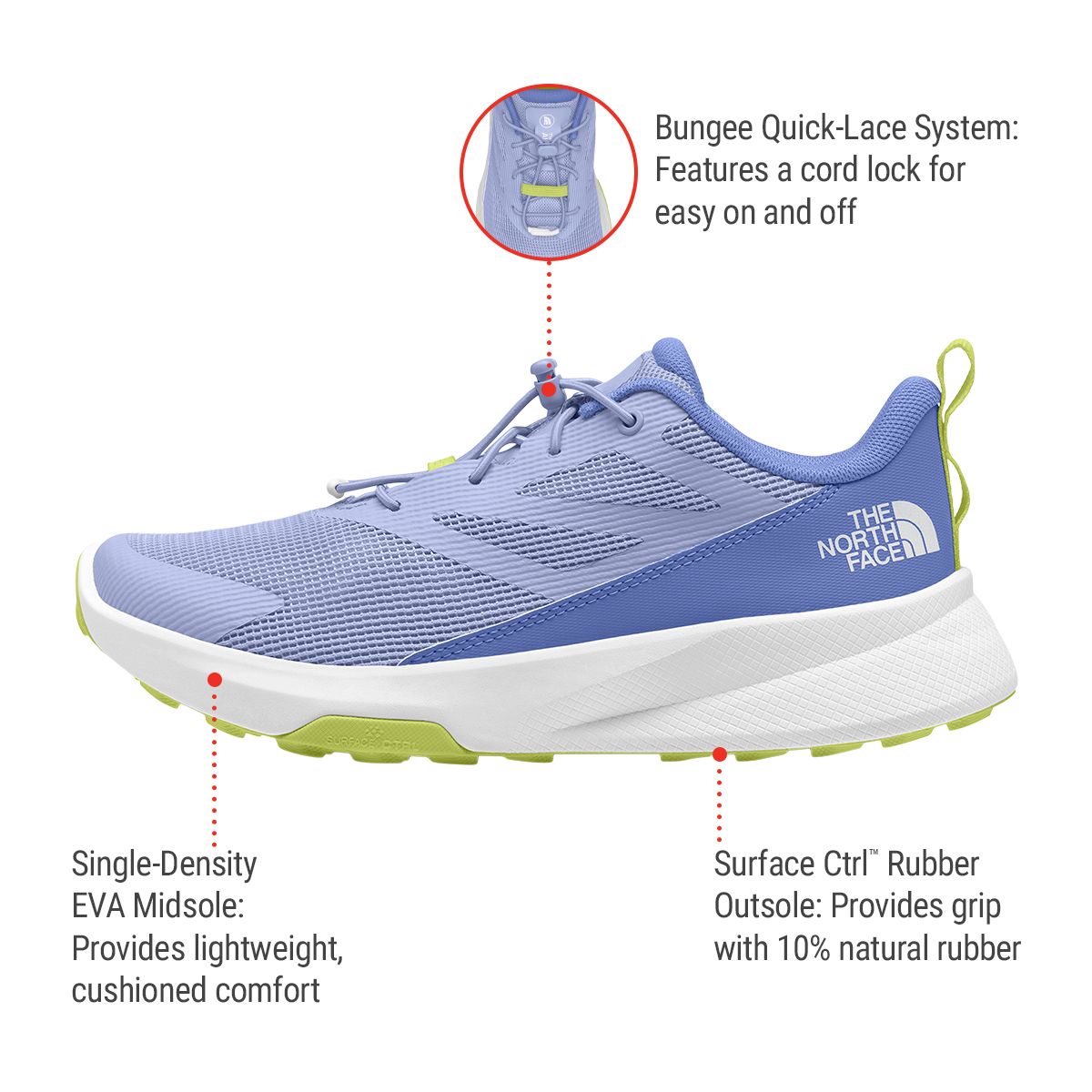 The North Face Kids' Grade/Pre-School Altamesa Hiking Shoes