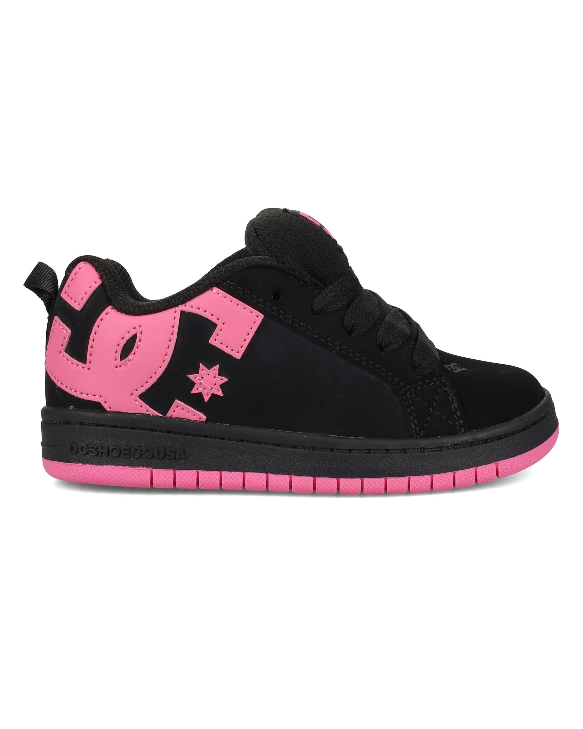 DC Girls' Grade School Court Graffik Skate Shoes