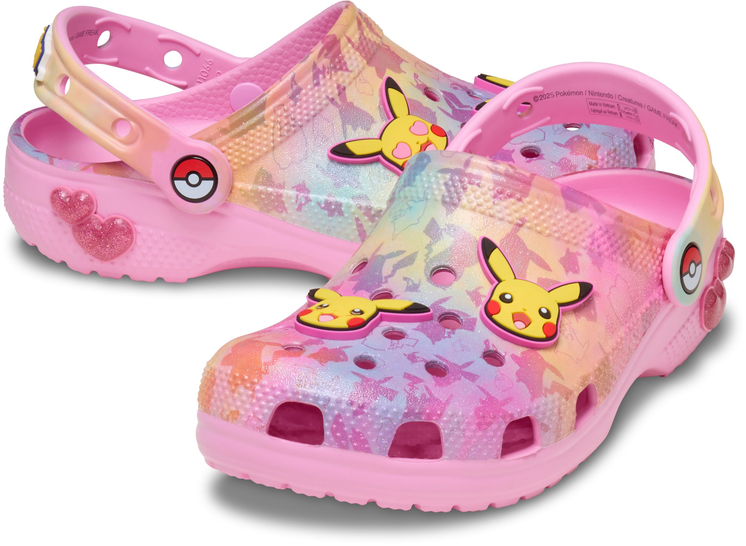 Crocs Kids' Grade/Pre-School Classic Pokémon Clogs