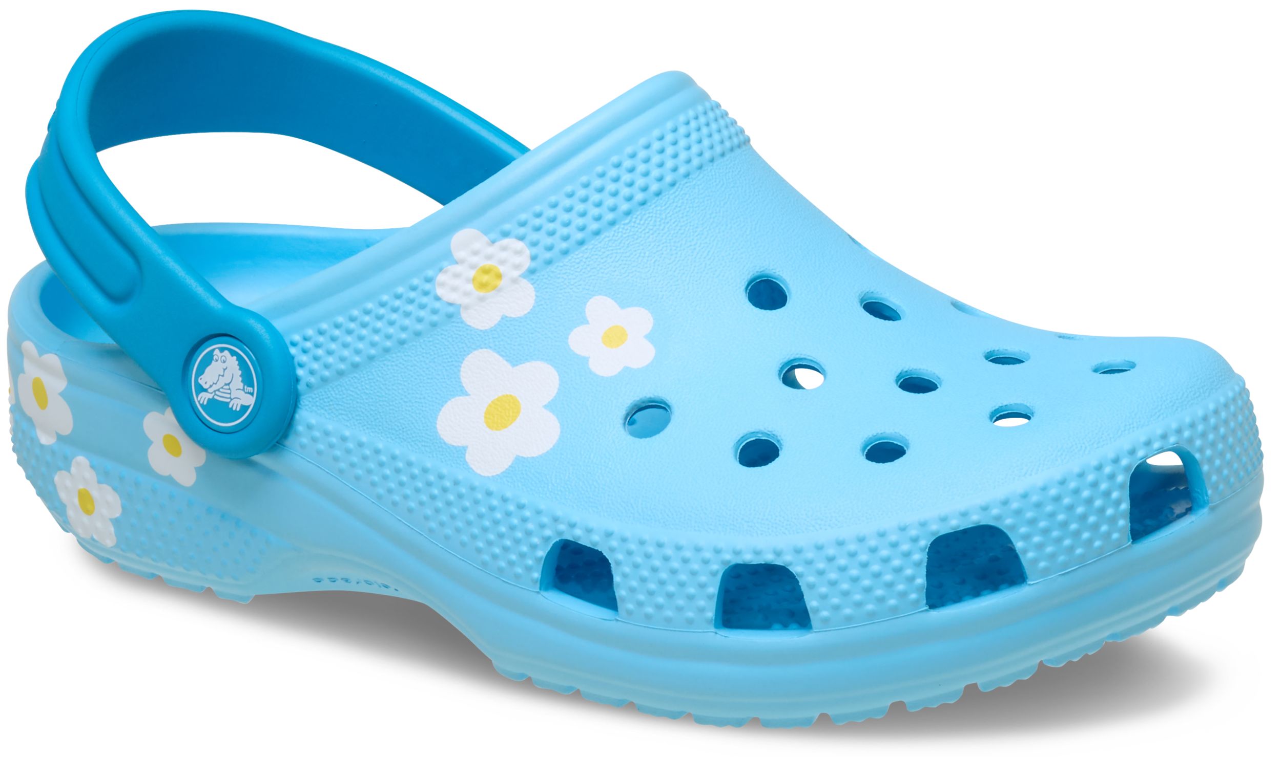 Crocs Kids' Grade School Classic Daisy Tinted Glass Clogs