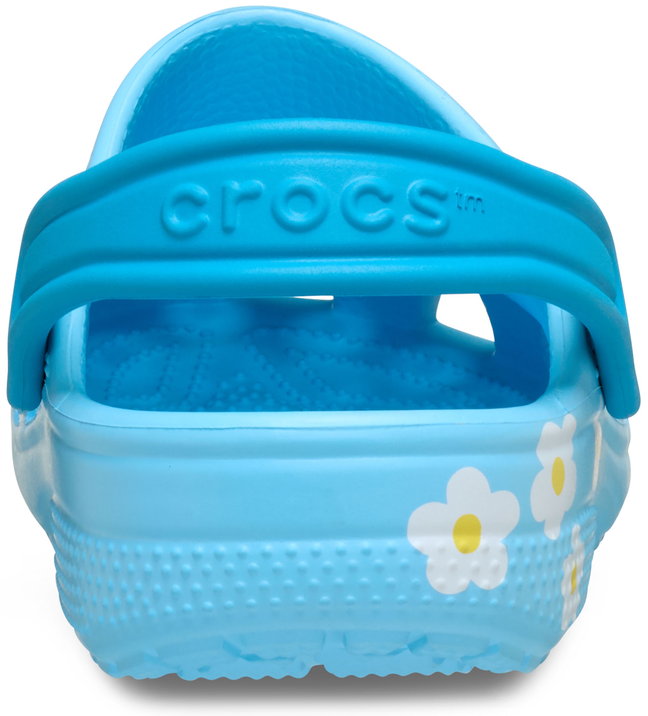 Crocs Kids' Grade School Classic Daisy Tinted Glass Clogs