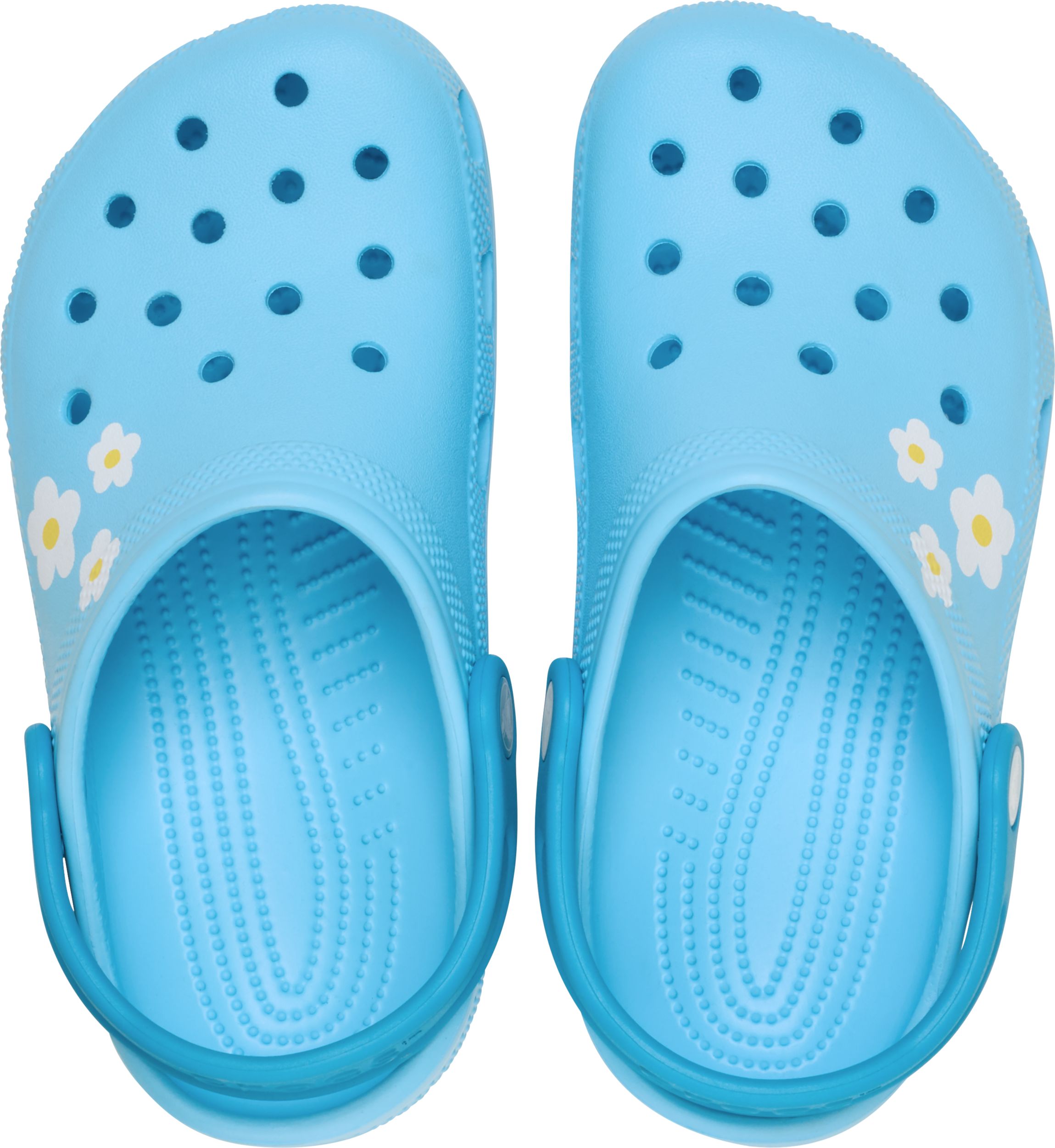 Crocs Kids' Grade School Classic Daisy Tinted Glass Clogs
