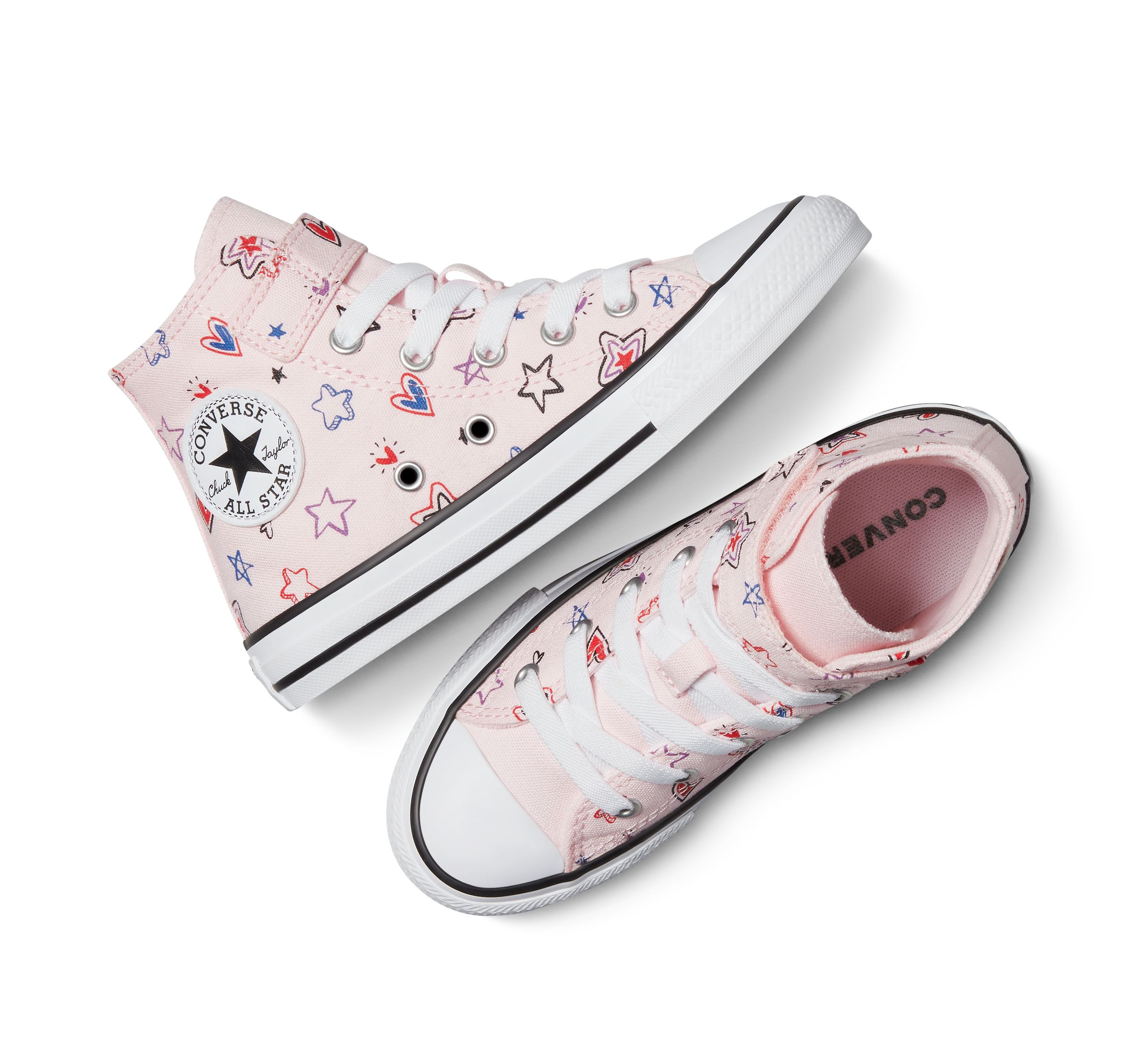 Converse Girls' Pre-School Chuck Taylor All Star Doodles Shoes