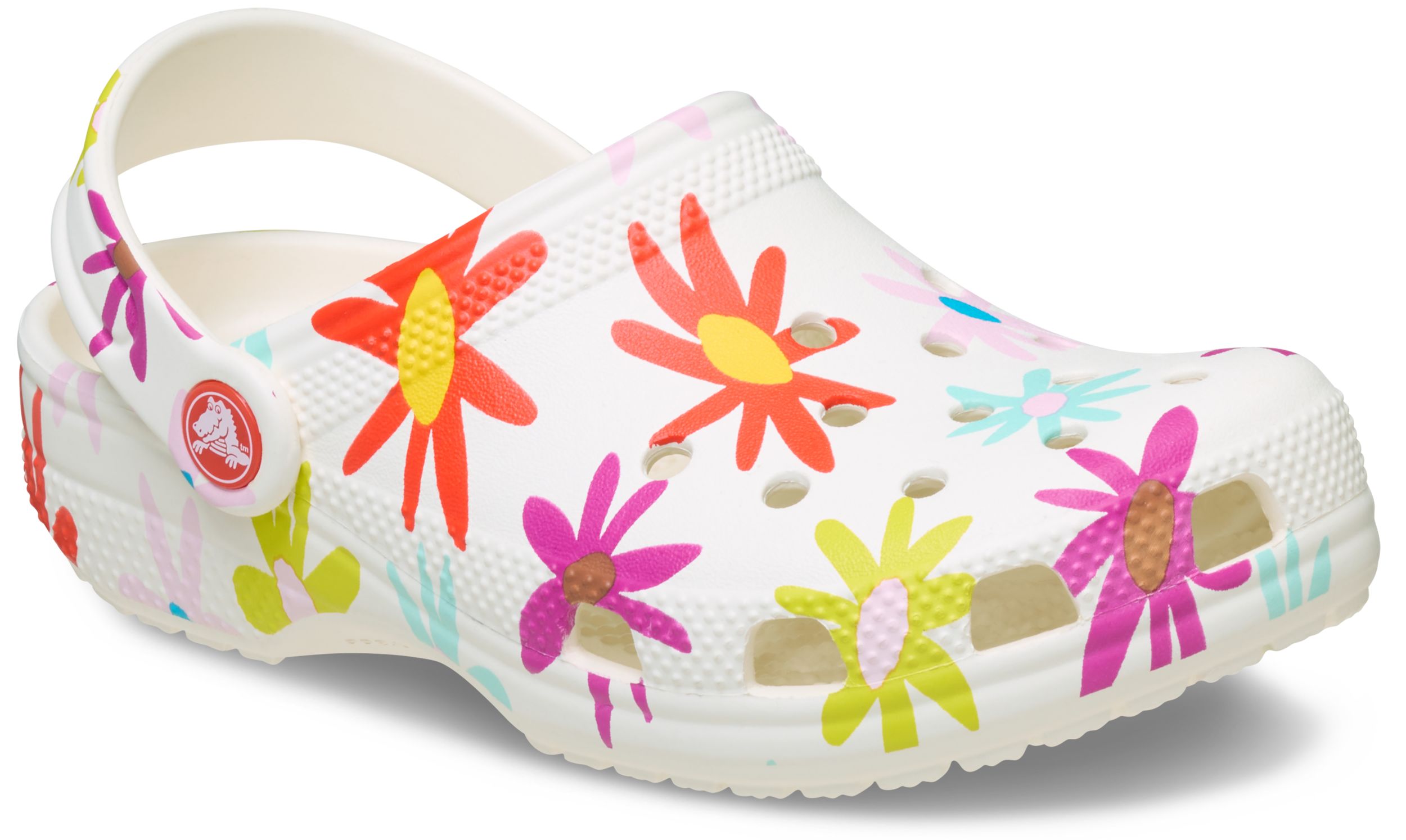Crocs Kids' Grade/Pre-School Classic Crafted Daisy Clogs