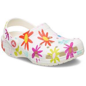 Crocs Girls' Grade/Pre-School Classic Crafted Daisy Clogs