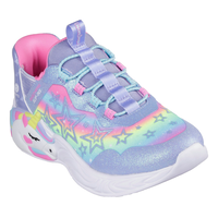 Skechers Kids' Pre-School Slip On Unicorn Dreams Shoes Front_Three_Fourths_Angled_Right