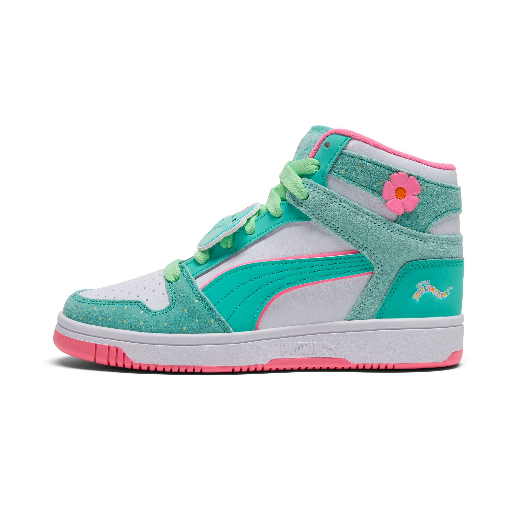 PUMA Kids' Grade School Squishmallow Rebound Layup Shoes
