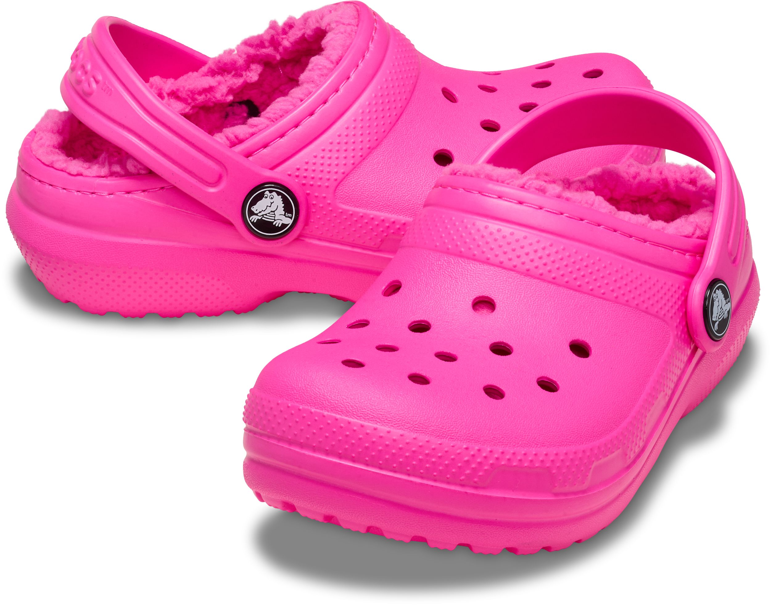 Crocs Girls' Grade/Pre-School Classic Lined Clogs