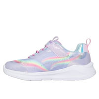 Skechers Girls' Grade/Pre-School S-Lights® Unicorn Chaser Shoes Side_Left