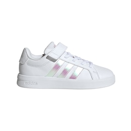 adidas Girls' Pre-School Grand Court 3 Shoes