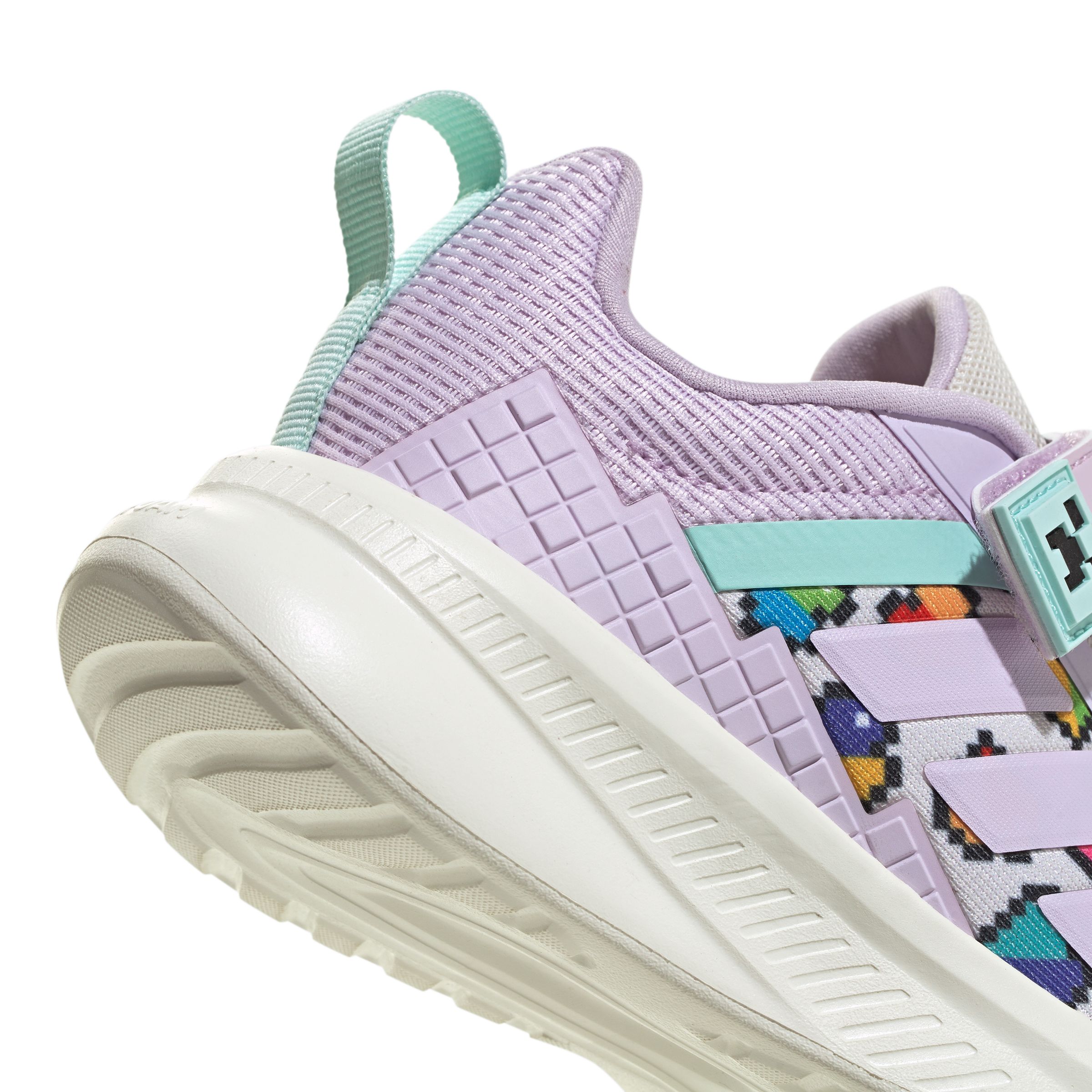 adidas Girls' Pre-School Minecraft Fortarun Running Shoes