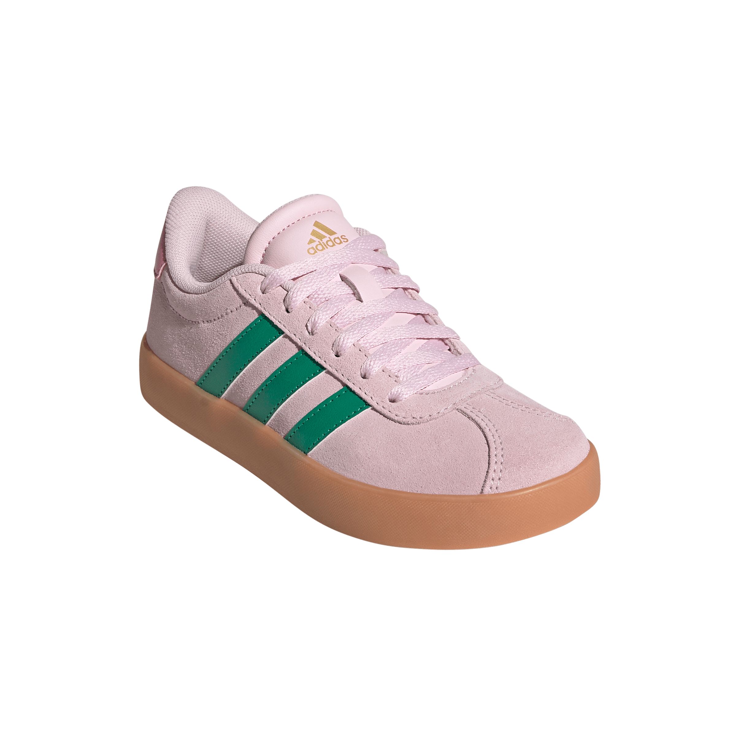 adidas Kids' Grade School Vl Court 3 Comfortable Lace-Up Shoes
