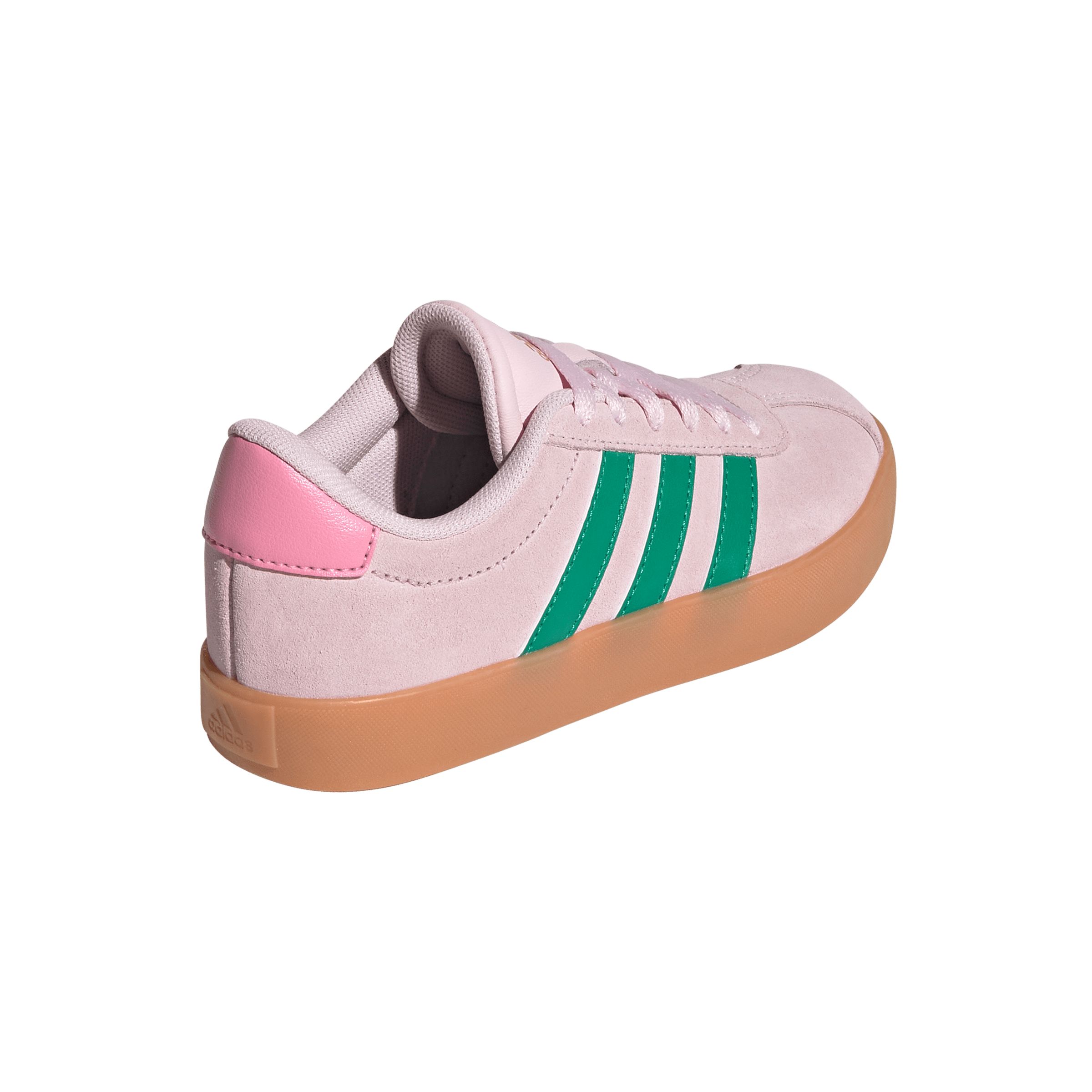 adidas Kids' Grade School Vl Court 3 Comfortable Lace-Up Shoes