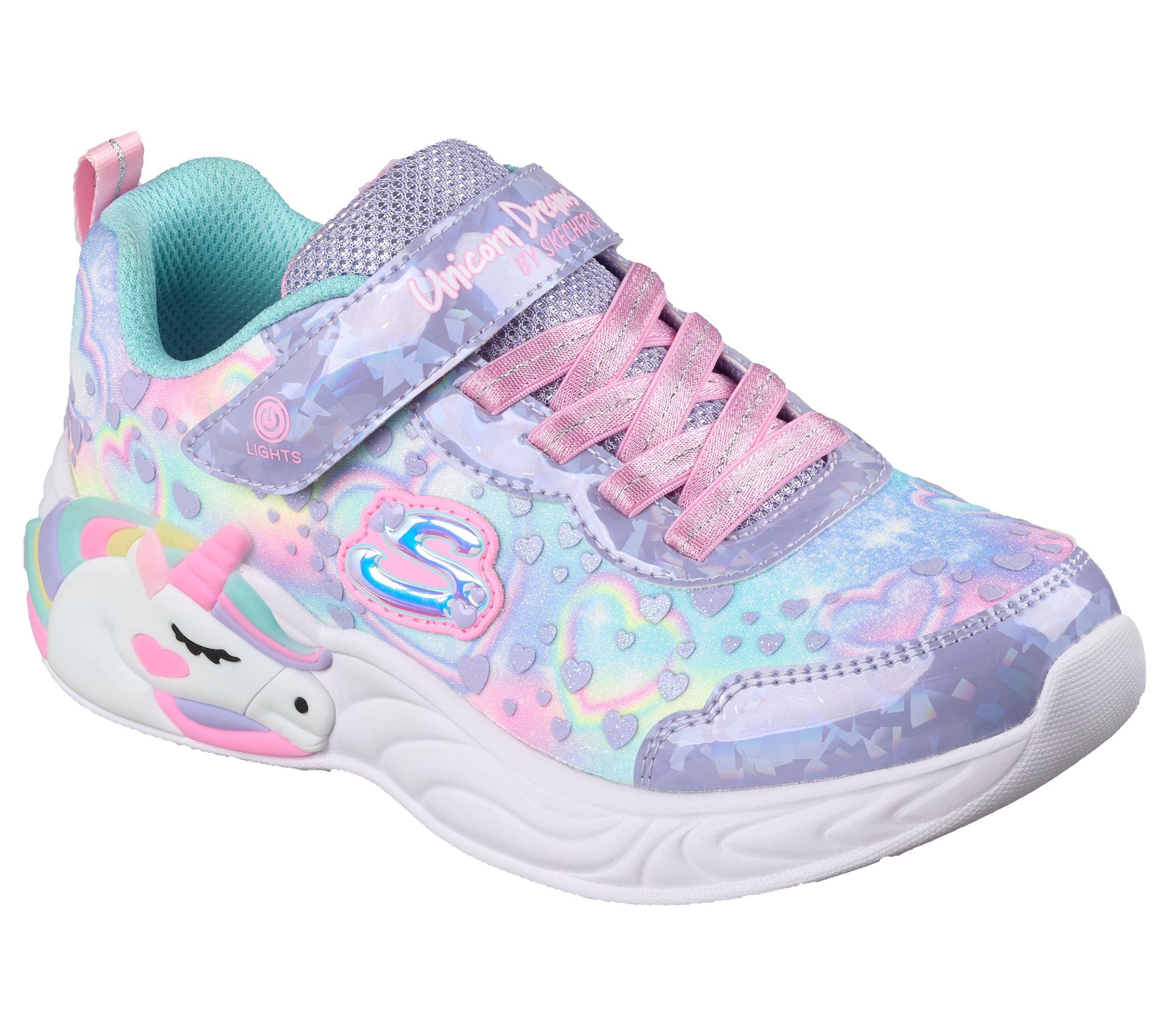Skechers Kids' Pre-School Unicorn Dreams Light-Up Shoes