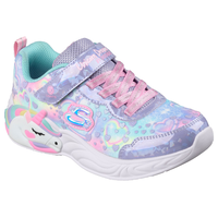 Skechers Kids' Pre-School Unicorn Dreams Light-Up Shoes Front_Angled_Right